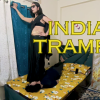 Indian Trample In Saree